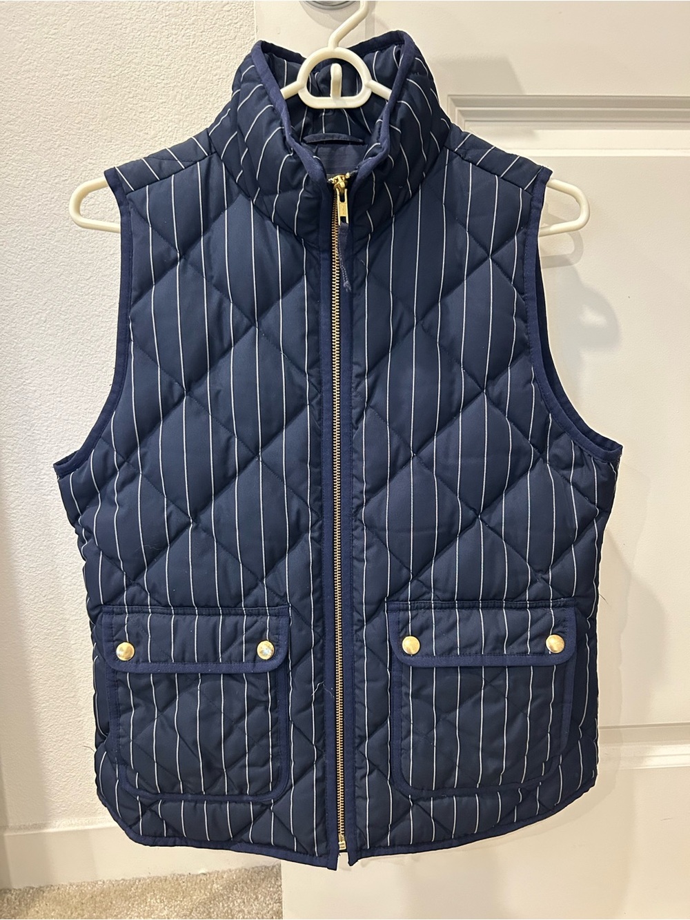 Jcrew quilted puffed
